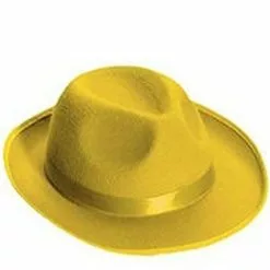 Forum Novelties Yellow Felt Adult Costume Fedora