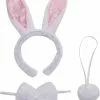 Forum Novelties Animal Costume Accessory Kit Adult: White Bunny -Footwear Shop FRM 70810 CA
