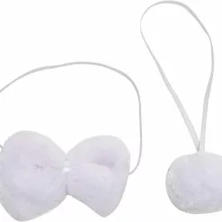 Forum Novelties Animal Costume Accessory Kit Adult: White Bunny -Footwear Shop FRM 70810 CC