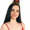 Forum Novelties Leopard Santa Hat Headband W/ Jingle Bells Adult Costume Accessory