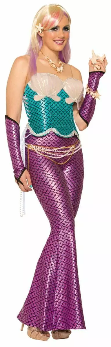 Forum Novelties Pink Mermaid Adult Costume Arm Sleeves 3 Forum Novelties Pink Mermaid Adult Costume Arm Sleeves