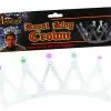 Forum Novelties Royal King Costume Crown Silver With Jewels Adult Men -Footwear Shop FRM 76045 CA