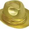 Forum Novelties Gold Lame Fedora Adult Costume Hat, One Size -Footwear Shop FRM 81422 CA