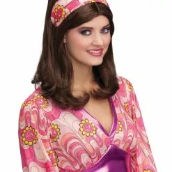 Forum Novelties Flower Power 60's 70's Hippie Mod Adult Costume Headband