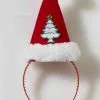 Forum Novelties Christmas Tree Santa Hat Costume Headband -Footwear Shop FRM 69029 CA