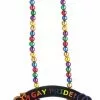 Forum Novelties Rainbow Gay Pride Costume Jewelry Beads -Footwear Shop FRM 69765 CA
