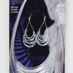 Forum Novelties Ghostly Spirits Earring & Necklace Costume Jewelry Set