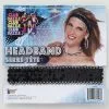 Forum Novelties Sequin Costume Headband Adult: Black -Footwear Shop FRM 70506 CA