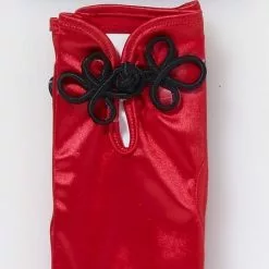 Forum Novelties Retro Rock Red Satin Short Costume Gloves Adult