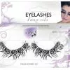 Forum Novelties Flaming Hearts Costume Paper Eye Lashes