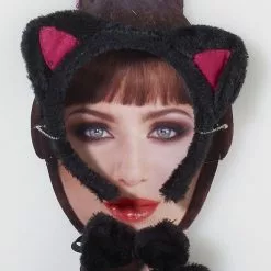 Forum Novelties Animal Costume Accessory Kit Adult: Black Cat