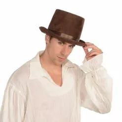 Forum Novelties Steampunk Costume Top Hat Adult: Brown