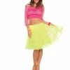 Forum Novelties Crinoline Underskirt Costume Undergarment Adult: Neon Yellow