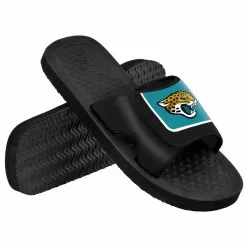 Forever Collectibles Jacksonville Jaguars NFL Men's Shower Slide Flip Flops