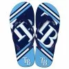Forever Collectibles Tampa Bay Rays MLB Unisex Big Logo Flip Flops -Footwear Shop FVC 55990 CA