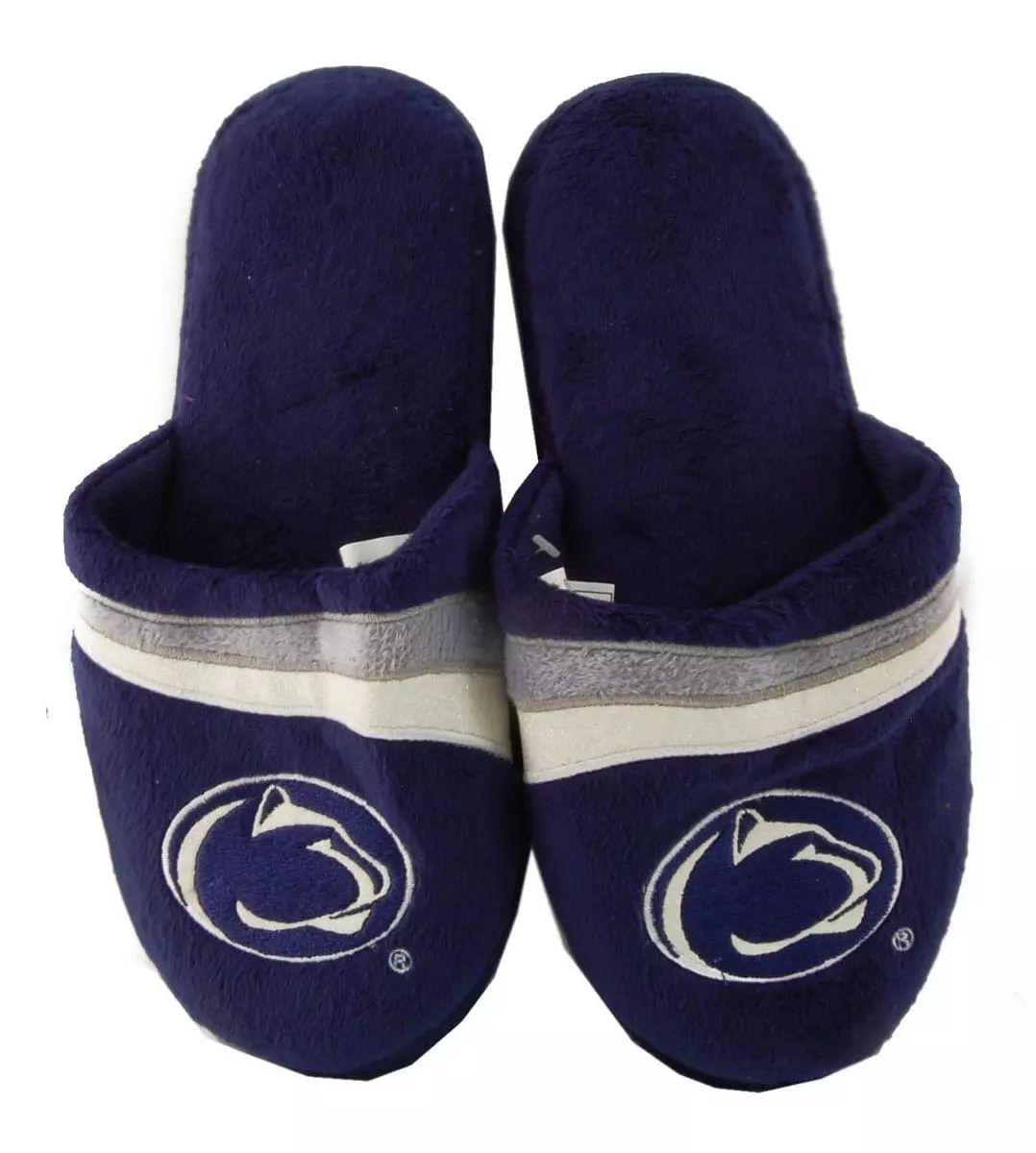 Forever Collectibles Penn State Quakers Glitter Stripe Slide Slipper Adult 3 Forever Collectibles Penn State Quakers Glitter Stripe Slide Slipper Adult