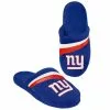 Forever Collectibles New York Giants NFL Adult Glitter Stripe Slide Slipper -Footwear Shop FVC 12080 CA