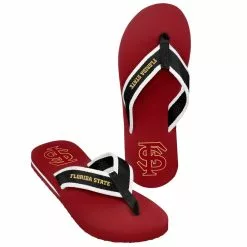 Forever Collectibles Florida State Men's Team Color Contour Flip Flop