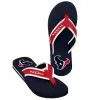 Forever Collectibles Houston Texans NFL Mens Team Color Contour Flip Flops -Footwear Shop FVC FFMNNFCTR13HT CA
