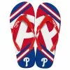 Forever Collectibles Philadelphia Phillies MLB Unisex Big Logo Flip Flops