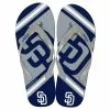 Forever Collectibles San Diego Padres MLB Unisex Big Logo Flip Flops
