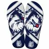 Forever Collectibles Connecticut Huskies Unisex Big Logo Flip Flops