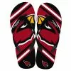 Forever Collectibles Arizona Cardinals NFL Unisex Big Logo Flip Flops -Footwear Shop FVC FFUNINFBLG13AC CA