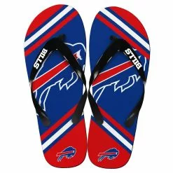 Forever Collectibles Buffalo Bills NFL Unisex Big Logo Flip Flops