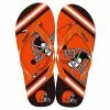 Forever Collectibles Cleveland Browns NFL Unisex Big Logo Flip Flops -Footwear Shop FVC FFUNINFBLG13CL CA