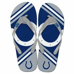 Forever Collectibles Indianapolis Colts NFL Unisex Big Logo Flip Flops