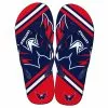 Forever Collectibles Washington Capitals NHL Unisex Big Logo Flip Flops -Footwear Shop FVC FFUNINHBLG13WC CA