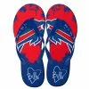 Forever Collectibles Buffalo Bills NFL Womens Paint Splatter Flip Flops