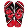 Forever Collectibles North Carolina State Wolfpack Unisex Big Logo Flip Flops -Footwear Shop FVC UNINCBLG13NCS CA d533ed6e e451 421a b8de 5d361841e0d5