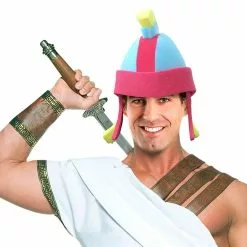 Funky Fresh Roman Centurion Helmet Adult Foam Costume Hat - One Size