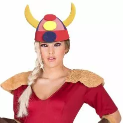 Funky Fresh Horned Viking Helmet Adult Foam Costume Hat - One Size