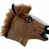 Global Importers Brown Horse Head Mask Costume Accessory