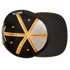 JINX Inc. OverWatch Showdown Premium Snapback Hat Black -Footwear Shop JNX 6182 CB