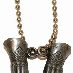 KAIYODO Legend Of Zelda Skyward Sword Metal Mogna Mitts Keychain/Clip On