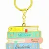 LOUNGEFLY Disney Princess Books Enamel Pendant Keychain -Footwear Shop LFY WDK0619 CA
