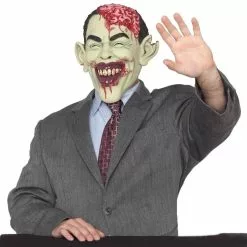 Party King Costumes Celebrity Zombie In Charge Costume Mask Adult