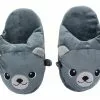 MMG Brands Moosh-Moosh Adult Plush Slipperz - Cody The Grey Bear -Footwear Shop MMG 3854 GRBEAR CA scaled