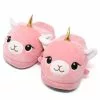 MMG Brands Moosh-Moosh Adult Plush Slipperz - Lucy The Pink Llamacorn -Footwear Shop MMG 3854 LLMACRN CA