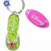 Monogram International Inc. Disney Minnie Mouse Green Flip Flop Pewter Key Ring -Footwear Shop MNG 24166 CA