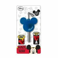 Monogram International Inc. Disney Light Up Key Holder Mickey Mouse Icon Navy Blue