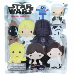 Monogram International Inc. Star Wars Series 1 Blind Bagged 3D Foam Figural Bag Clip | 1 Random -Footwear Shop MNG 28160 CC