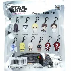 Monogram International Inc. Star Wars Series 1 Blind Bagged 3D Foam Figural Bag Clip | 1 Random -Footwear Shop MNG 28160 CD