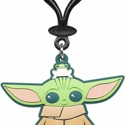 Monogram International Inc. Star Wars The Mandalorian Soft Touch PVC Bag Clip | The Child Unknown Species