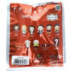 Monogram International Inc. Friends Series 1 Blind Bagged 3D Foam Figural Bag Clip | 1 Random -Footwear Shop MNG 47080 CD