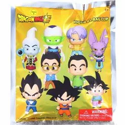 Monogram International Inc. Dragon Ball Super Series 1 3D Foam Bag Clip | One Random