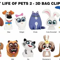 Monogram International Inc. Secret Life Of Pets 2 Blind Bag Foam Figure Keyring | One Random -Footwear Shop MNG 76015 CB